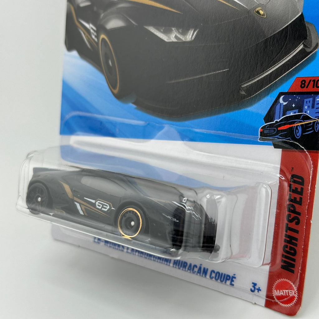 Lb-works Lamborghini Huracan Coupe Black - 1:64 Hot Wheels