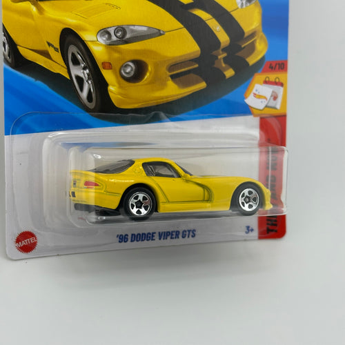 1996 Dodge Viper GTS Yellow - 1:64 Hot Wheels