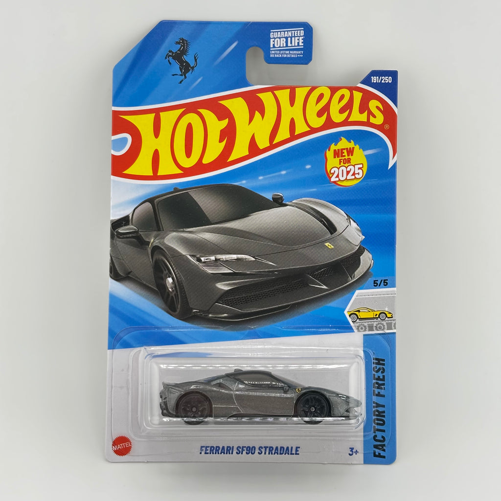 Ferrari SF90 Stradale Grey - 1:64 Hot Wheels