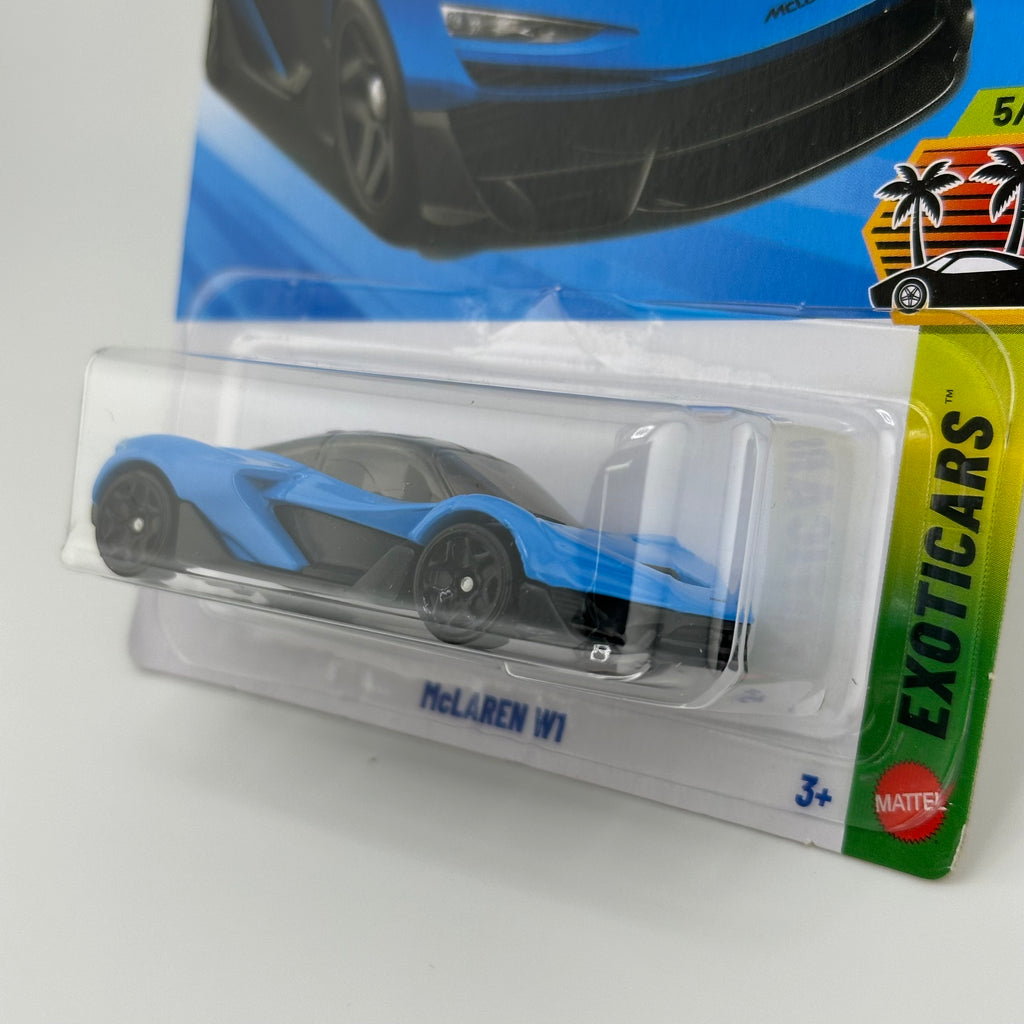 McLaren W1 Blue - 1:64 Hot Wheels