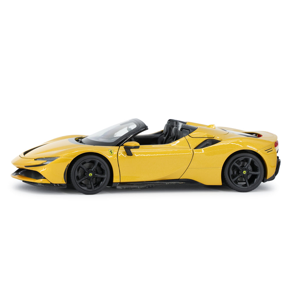 Ferrari SF90 Spider 1/18 Scale Diecast Model – Bburago
