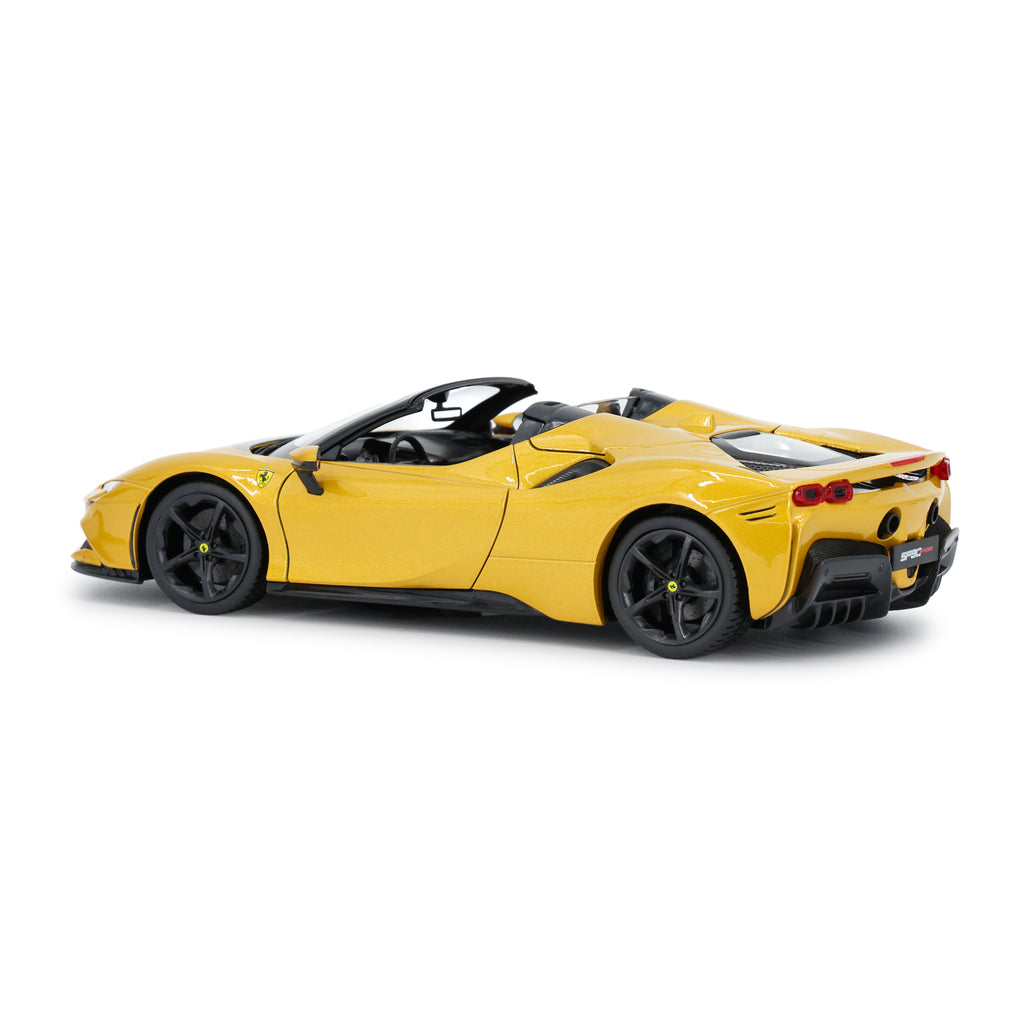 Ferrari SF90 Spider 1/18 Scale Diecast Model – Bburago