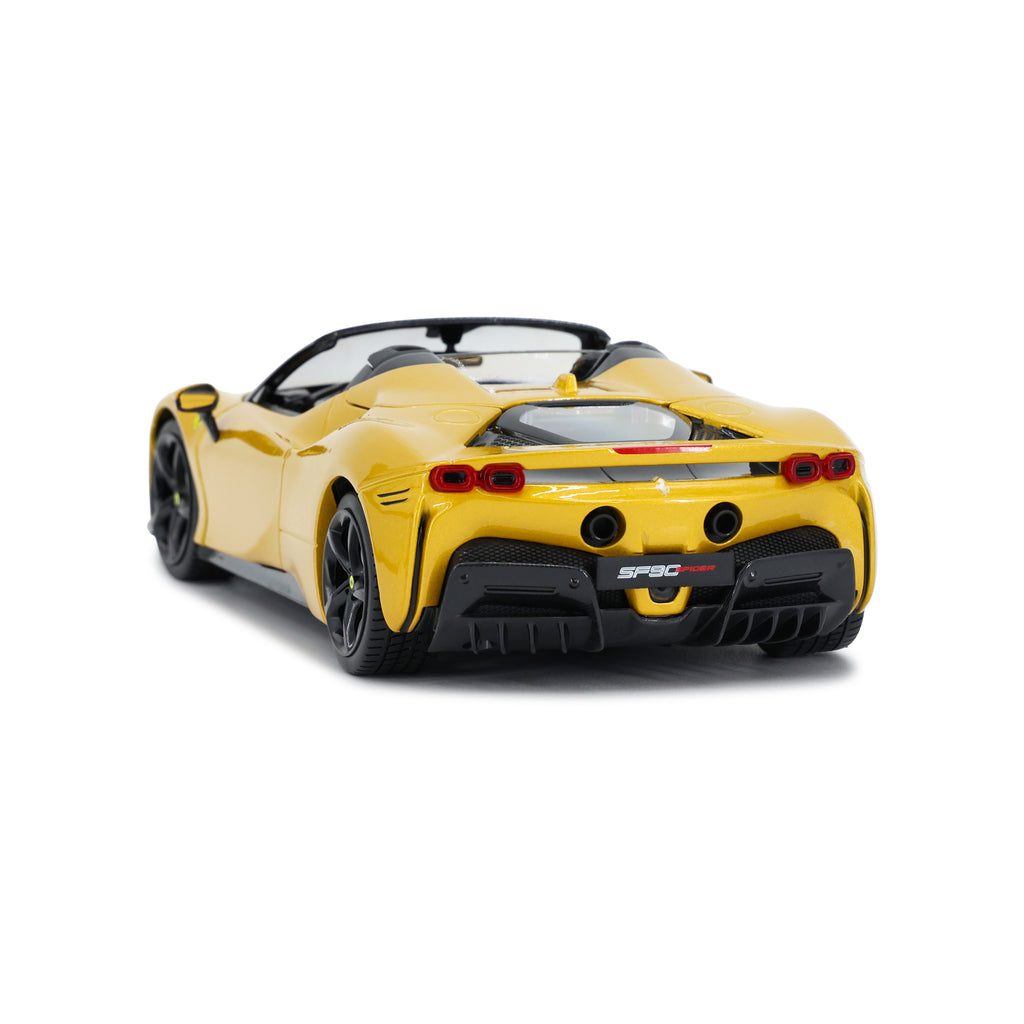 Ferrari SF90 Spider 1/18 Scale Diecast Model – Bburago