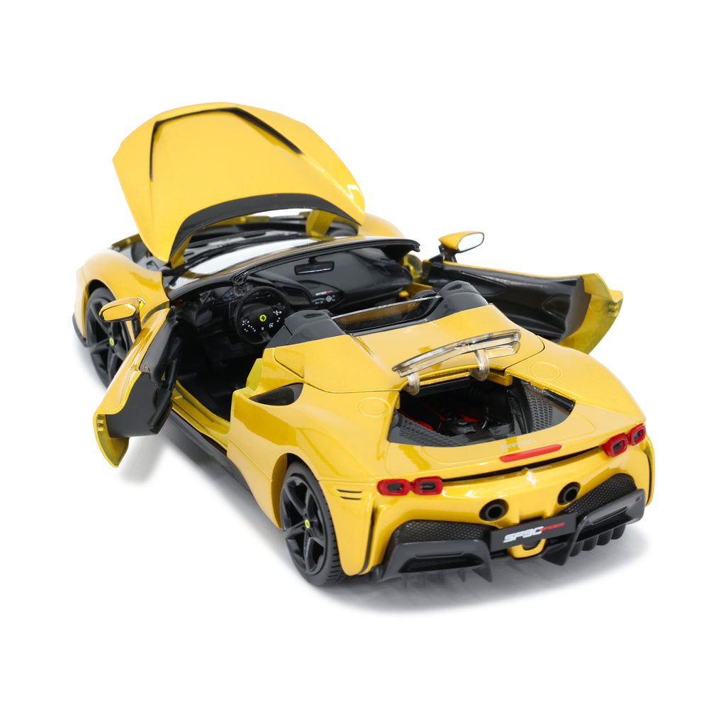 Ferrari SF90 Spider 1/18 Scale Diecast Model – Bburago