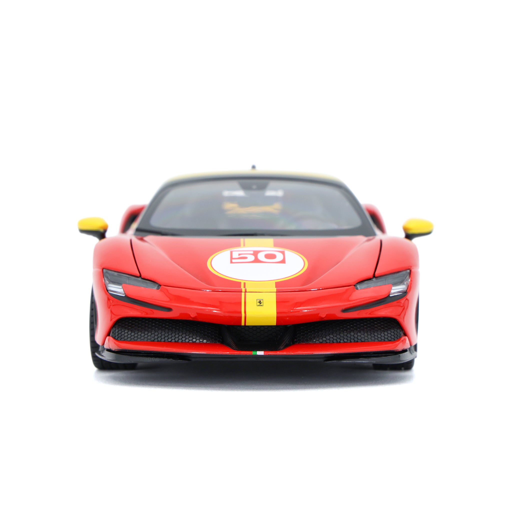 Ferrari SF90 Stradale Assetto Fiorano 1/18 Diecast Model - Red