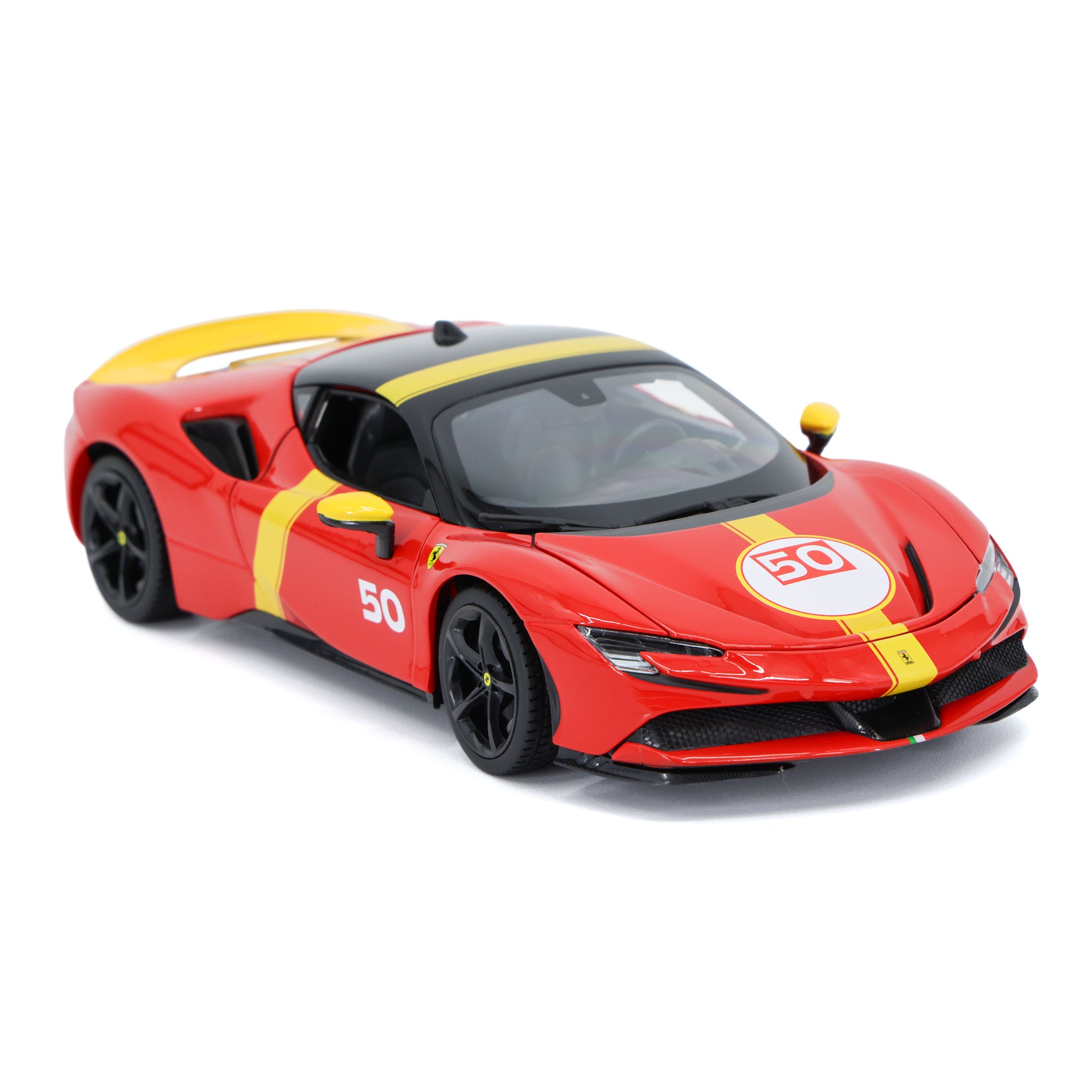 Ferrari SF90 Stradale Assetto Fiorano 1/18 Diecast Model - Red