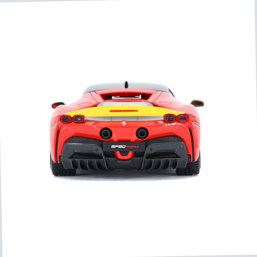 Ferrari SF90 Stradale Assetto Fiorano 1/18 Diecast Model - Red