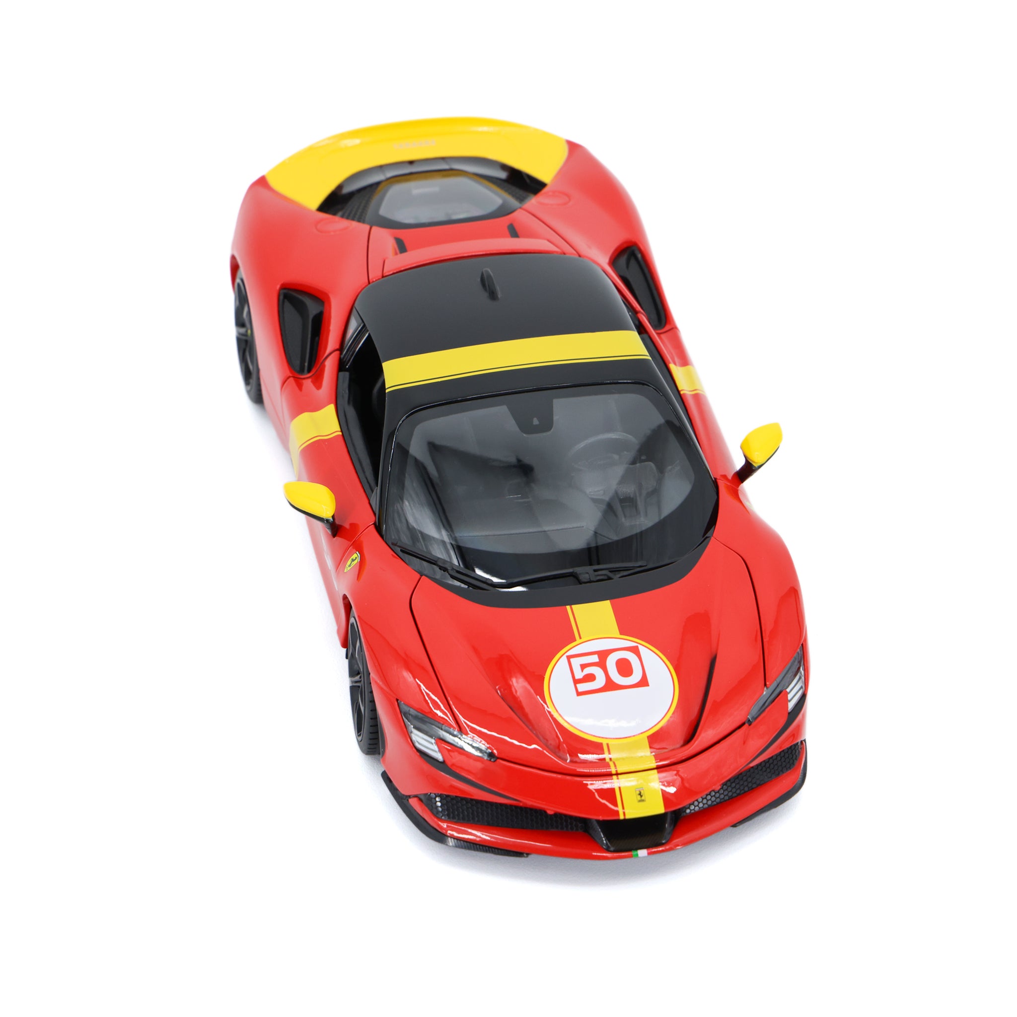 Ferrari SF90 Stradale Assetto Fiorano 1/18 Diecast Model - Red