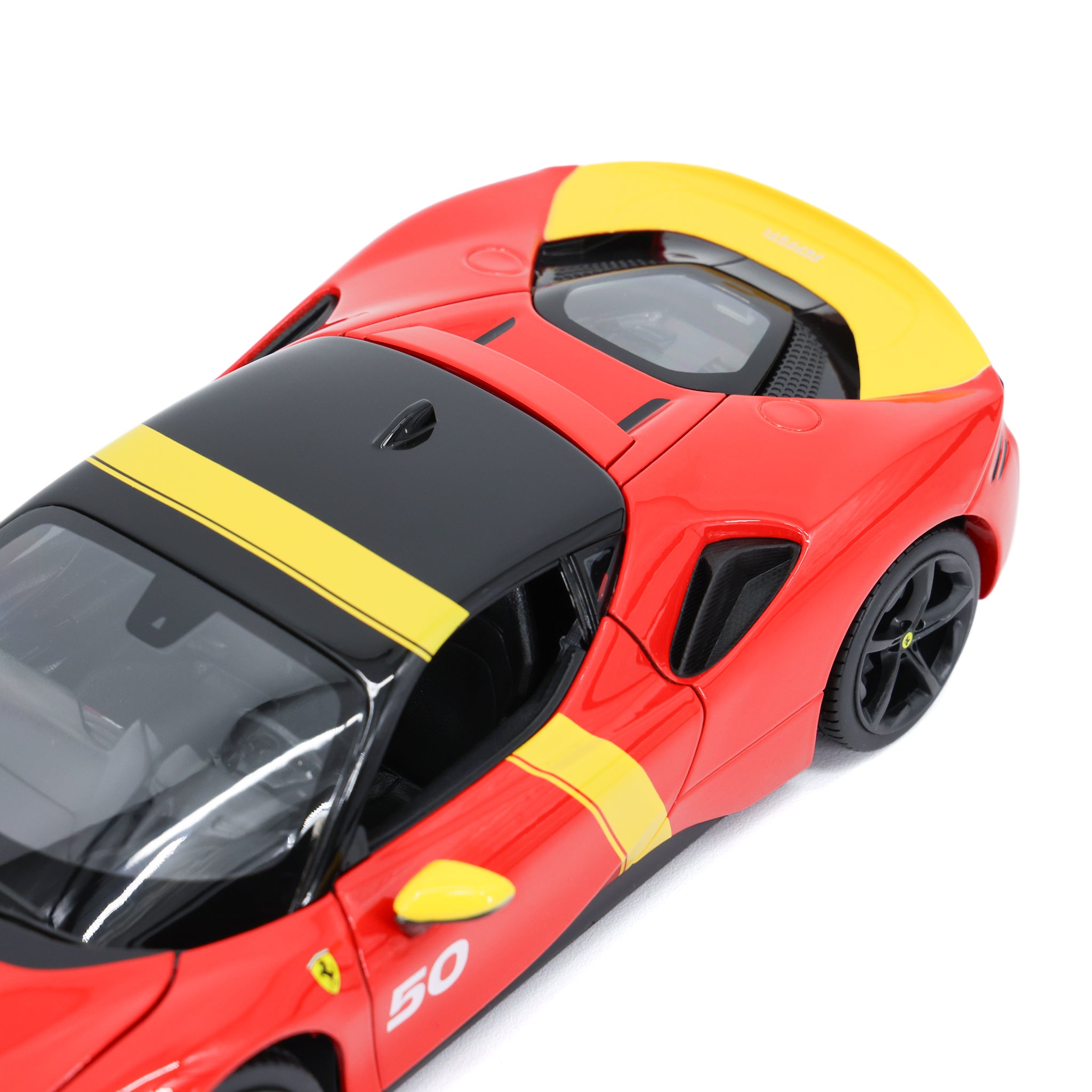 Ferrari SF90 Stradale Assetto Fiorano 1/18 Diecast Model - Red