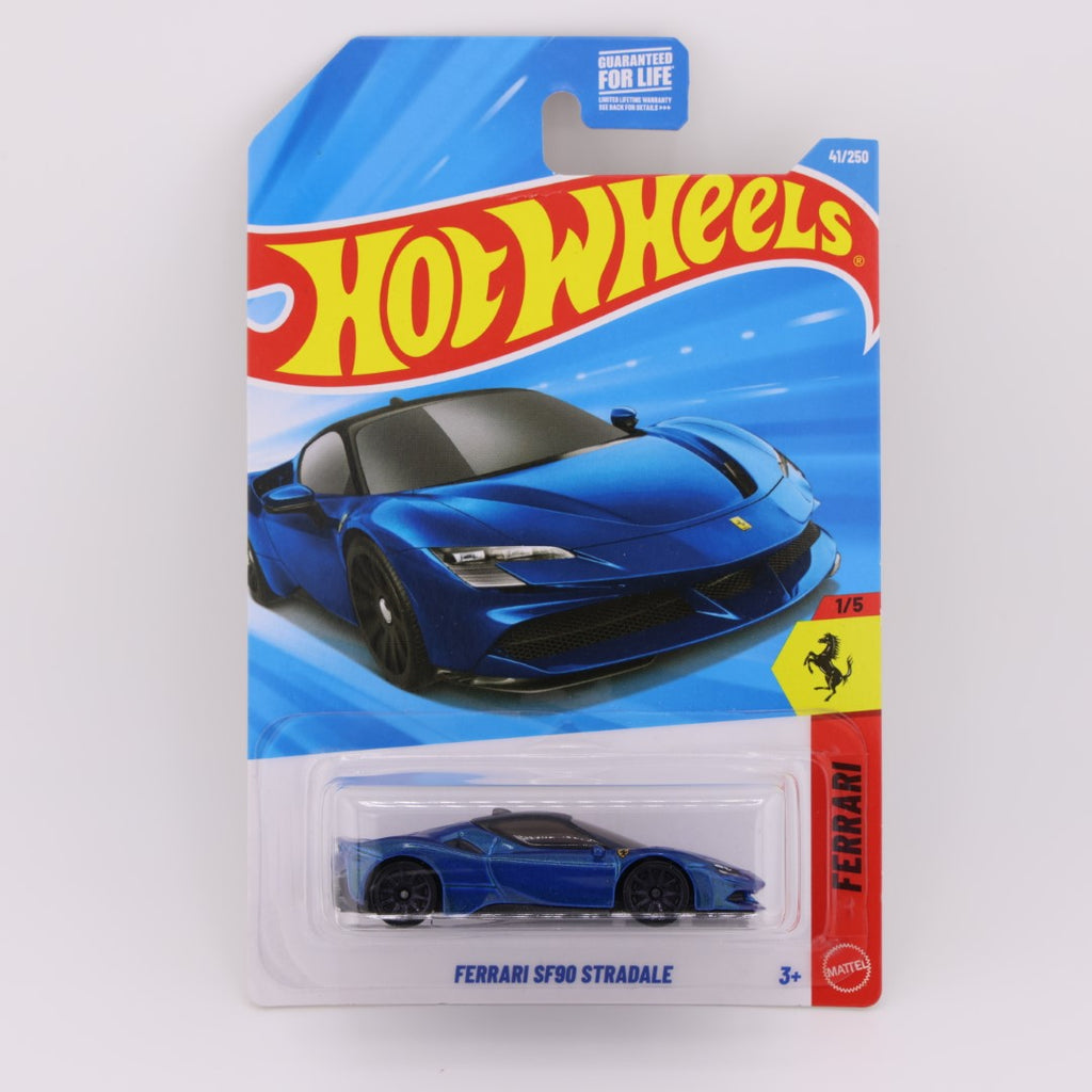 Ferrari SF90 Stradale Blue - 1:64 Hot Wheels