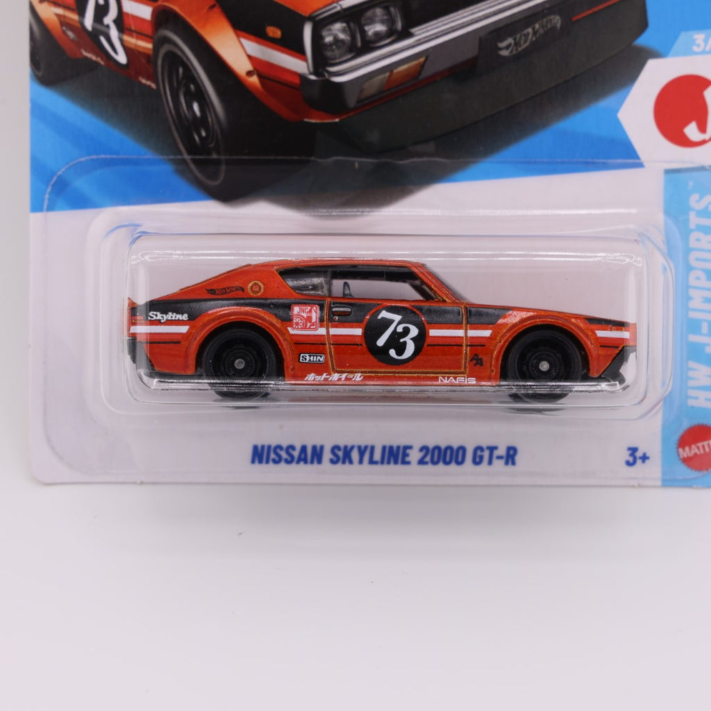 Nissan Skyline 2000 GT-R Orange - 1:64 Hot Wheels