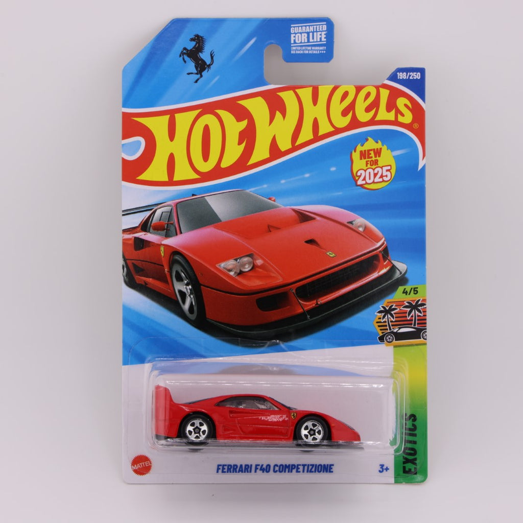 Ferrari F40 Competizione Red - 1:64 Hot Wheels