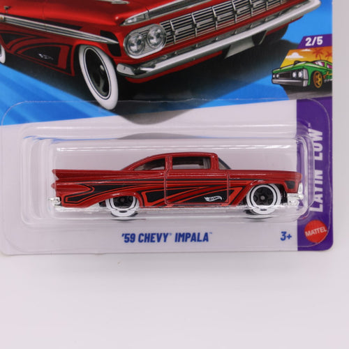 1959 Chevy Impala Red - 1:64 Hot Wheels
