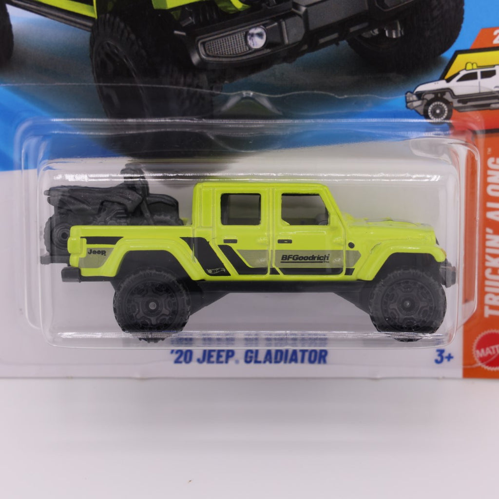 2020 Jeep Gladiator Yellow Green - 1:64 Hot Wheels