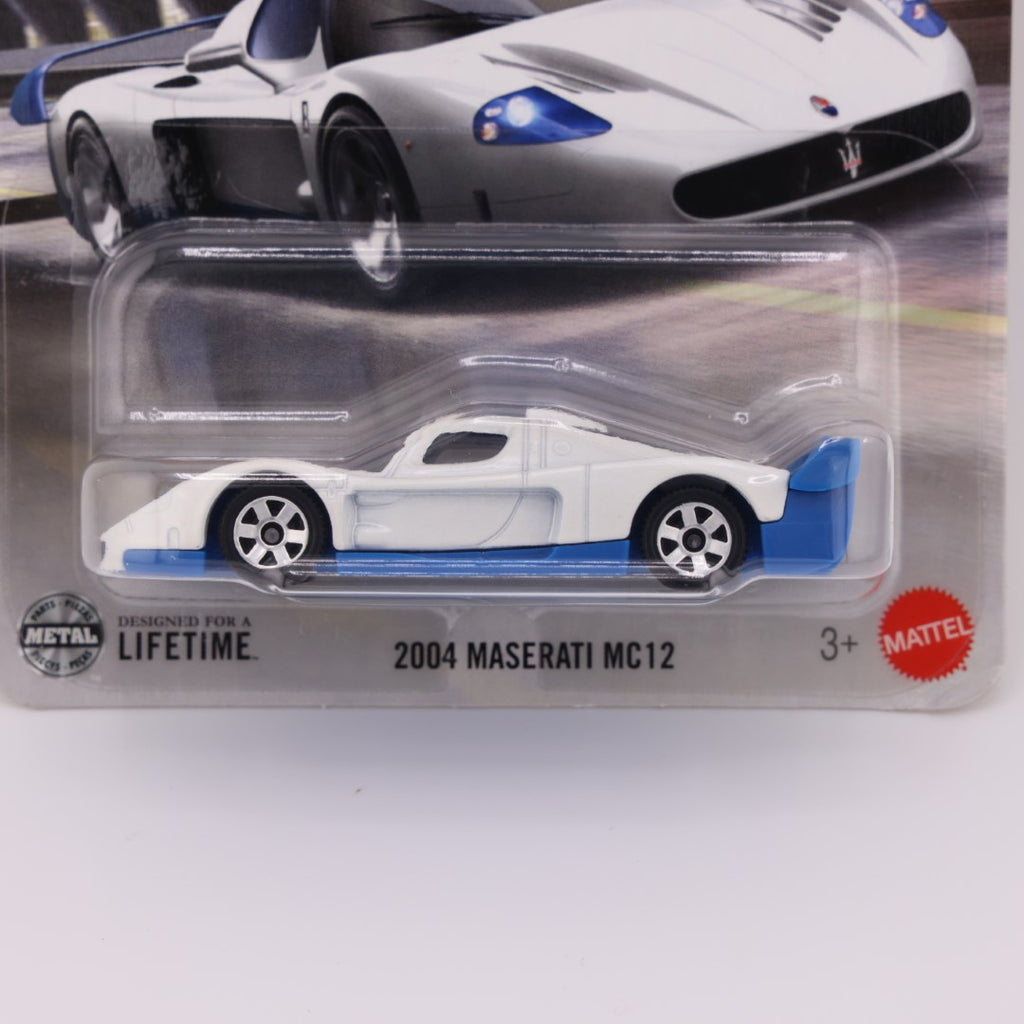 2004 Maserati MC12 White - 1:64 Matchbox
