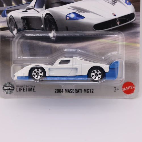 2004 Maserati MC12 White - 1:64 Matchbox
