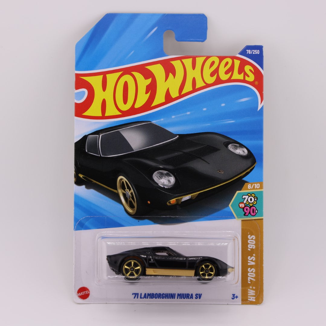 1971 Lamborghini Miura SV - 1:64 Hot Wheels