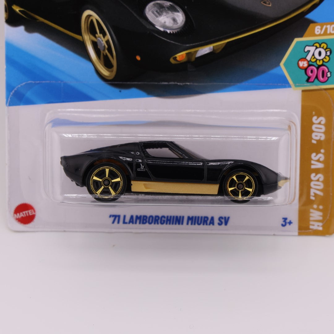 1971 Lamborghini Miura SV - 1:64 Hot Wheels