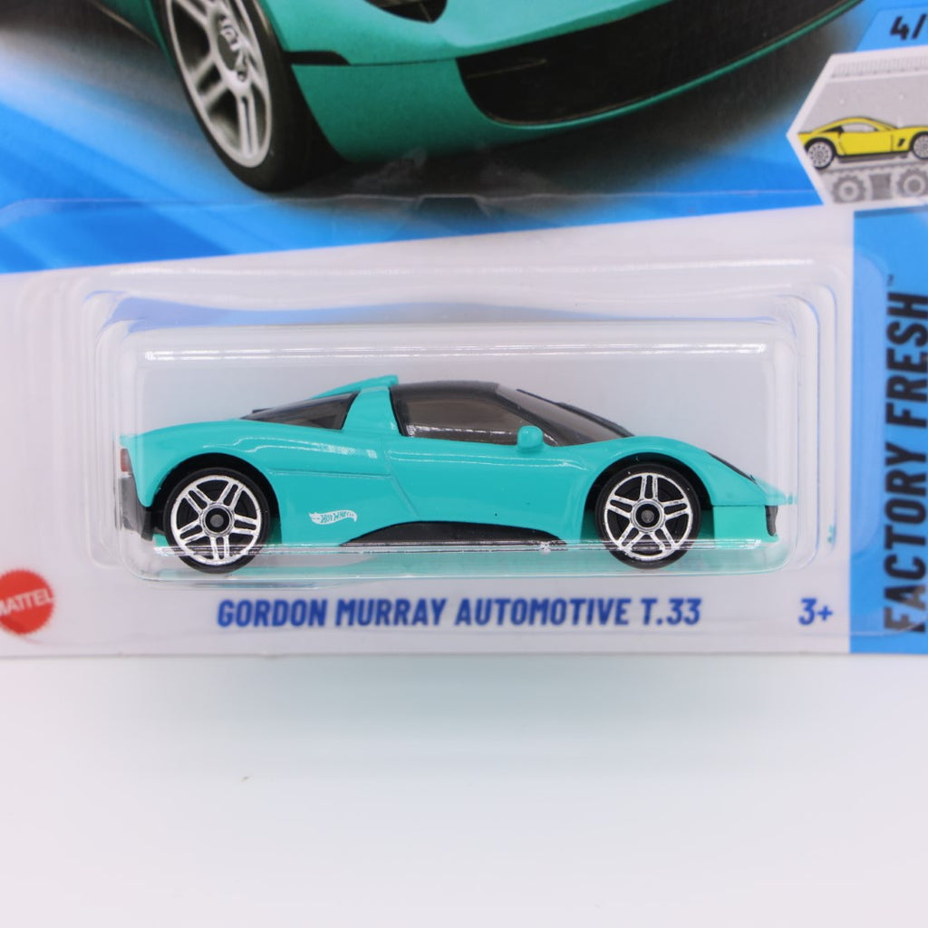 Gordon Murray Automotive T.33 Teal Green - 1:64 Hot Wheels