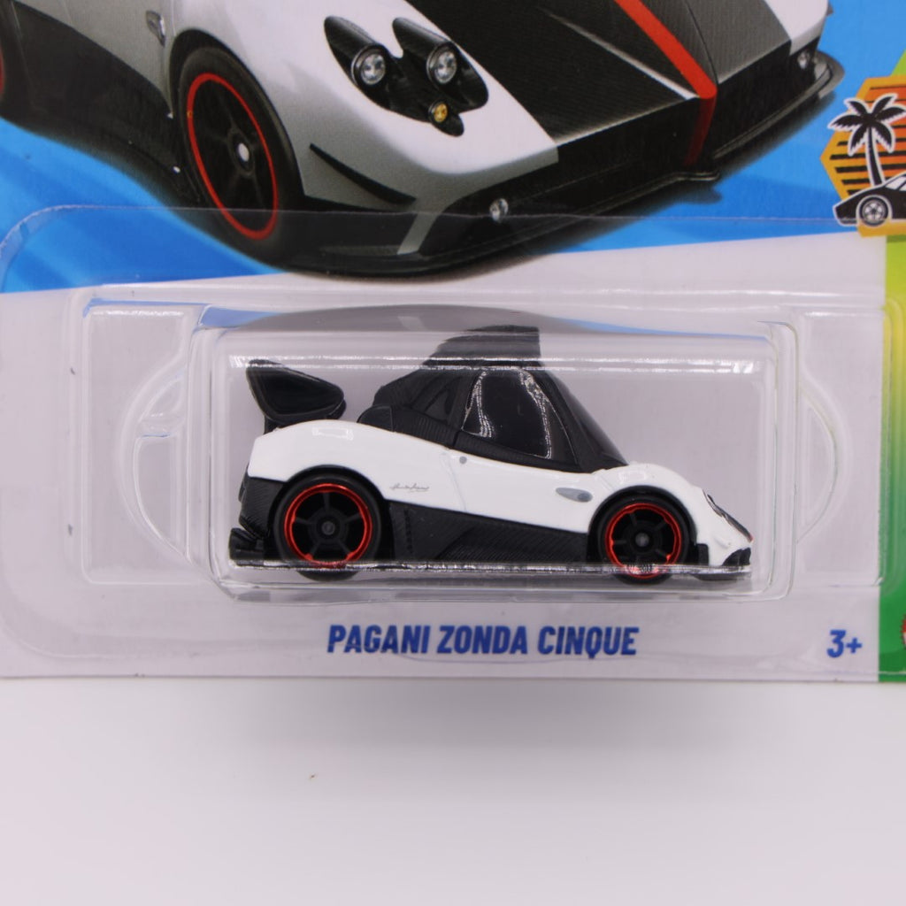 Pagani Zonda Cinque White - Hot Wheels