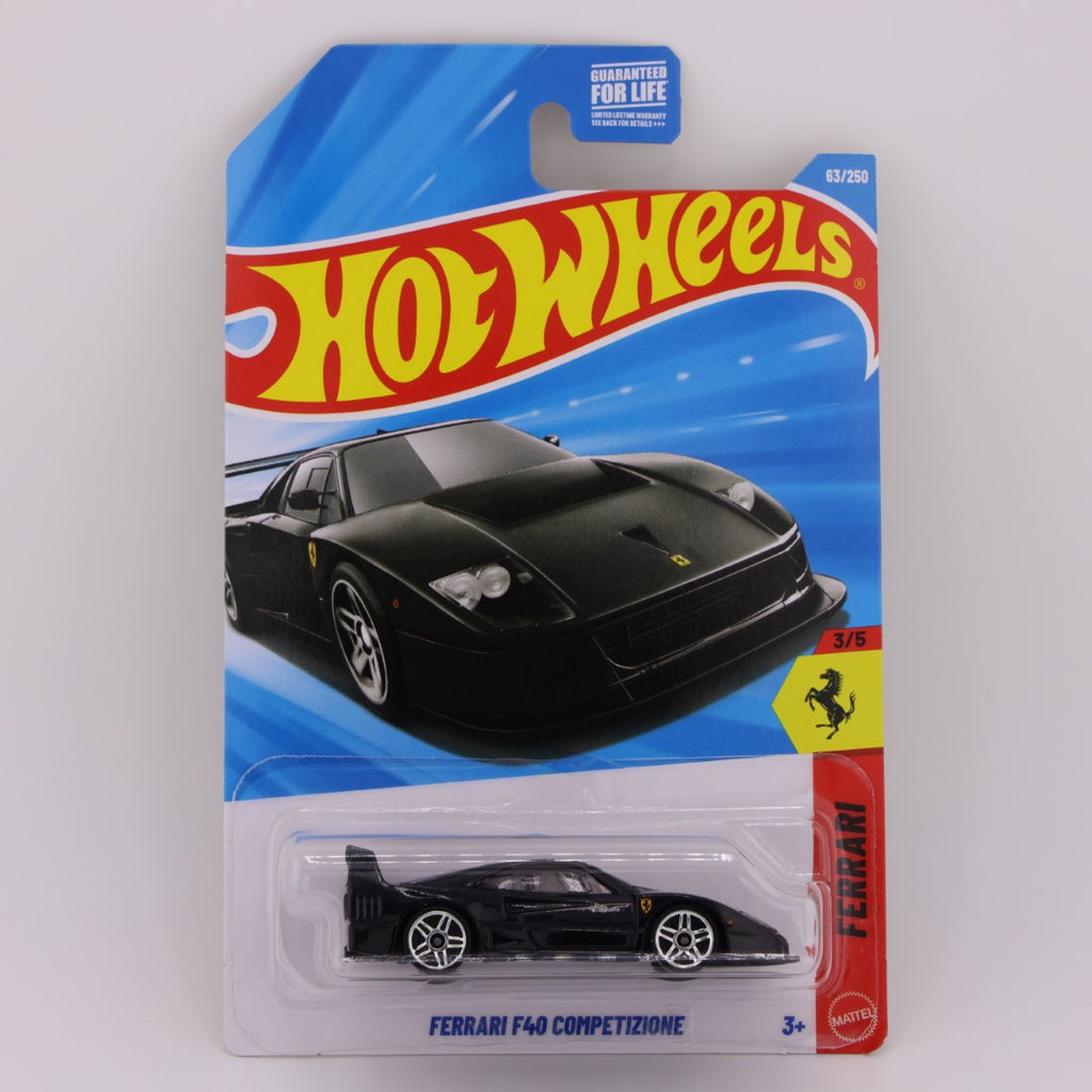 Ferrari F40 Competizione Black - 1:64 Hot Wheels