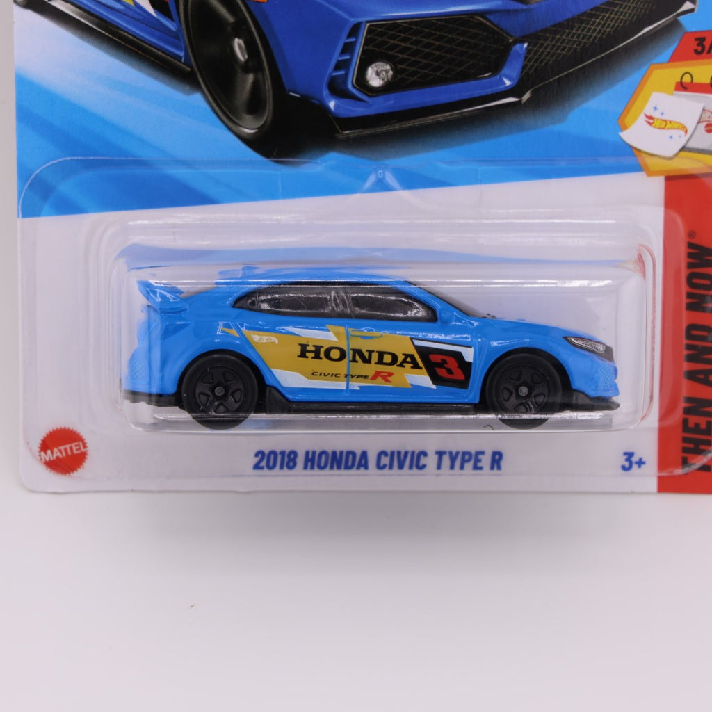 2018 Honda Civic Type R Blue - 1:64 Hot Wheels