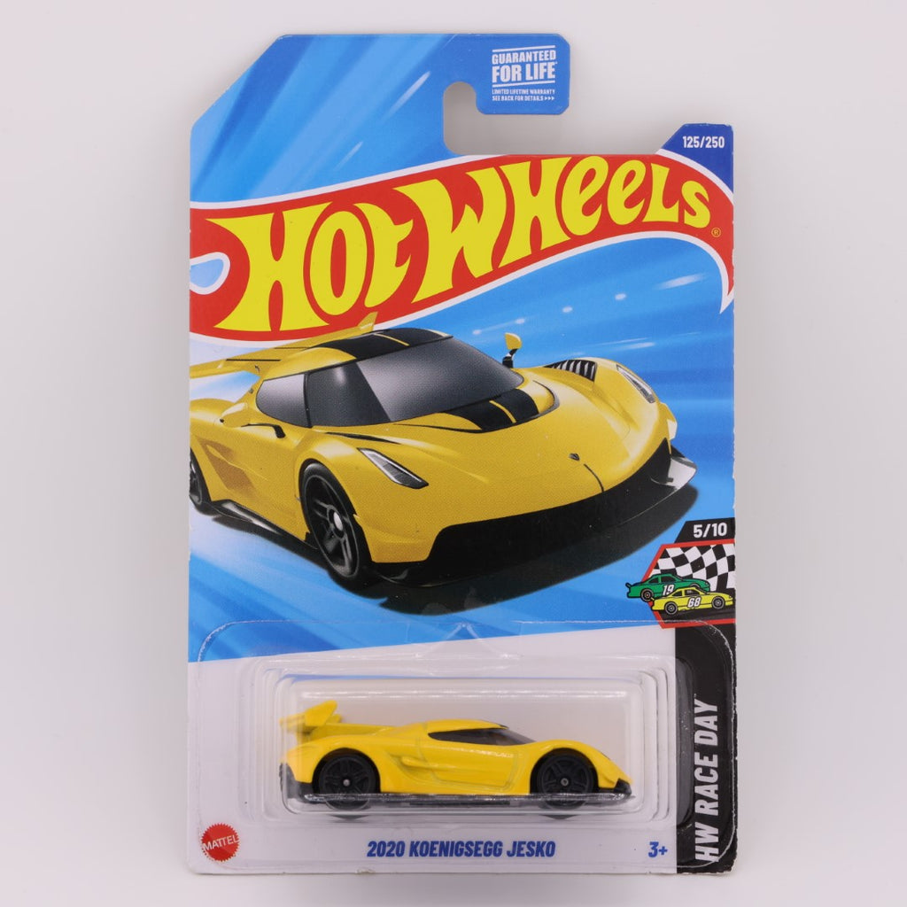 2020 Koenigsegg Jesko Yellow - 1:64 Hot Wheels
