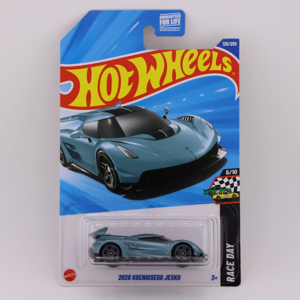 2020 Koenigsegg Jesko Light Blue - 1:64 Hot Wheels