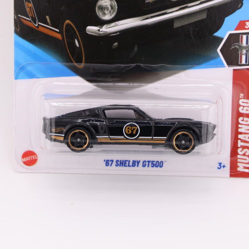 1967 Ford Mustang Shelby GT500 Black - 1:64 Hot Wheels