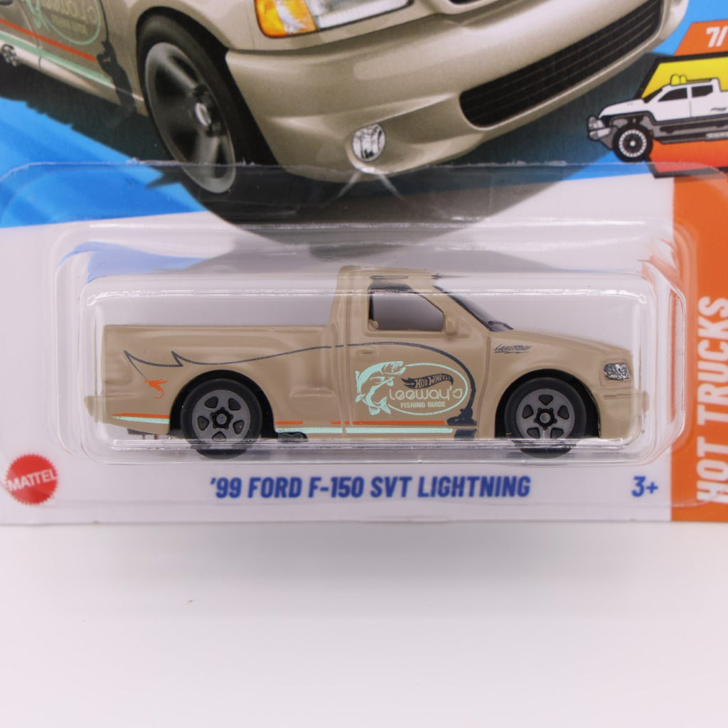 1999 Ford F-150 SVT Lightning Sand - 1:64 Hot Wheels