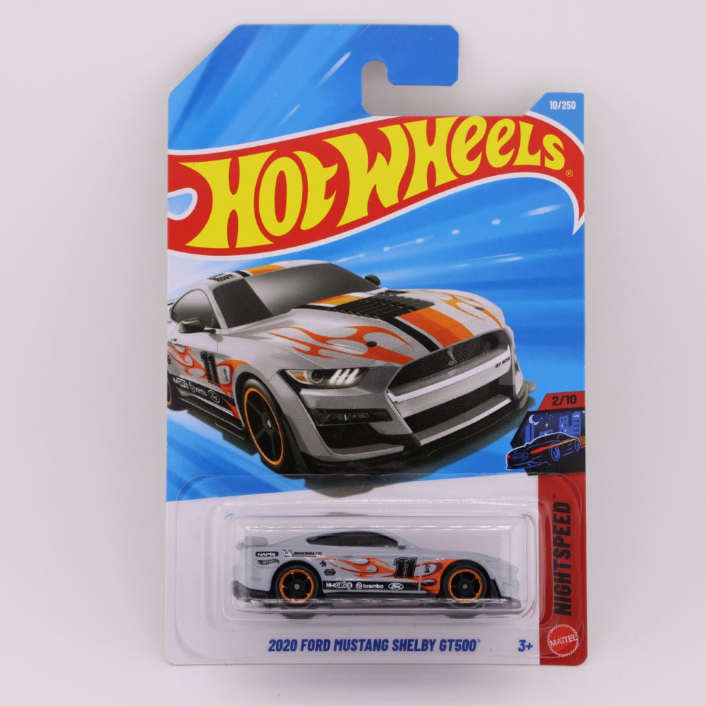 2020 Ford Mustang Shelby GT500 Gray - 1:64 Hot Wheels
