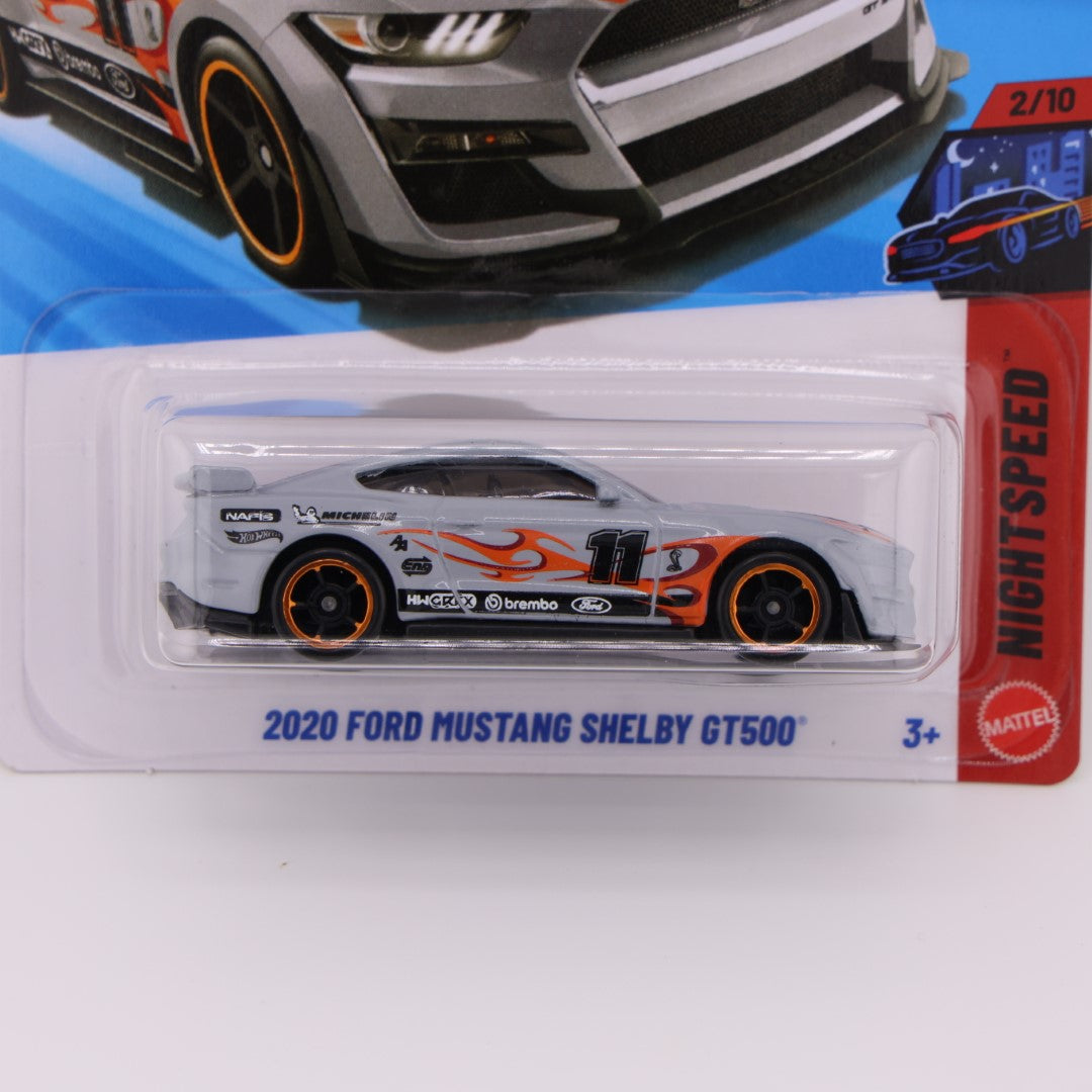 2020 Ford Mustang Shelby GT500 Gray - 1:64 Hot Wheels