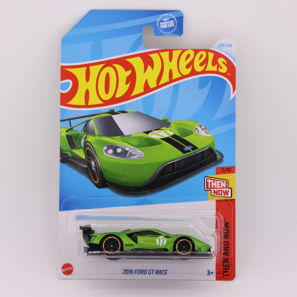 2016 Ford GT RACE Green - 1:64 Hot Wheels