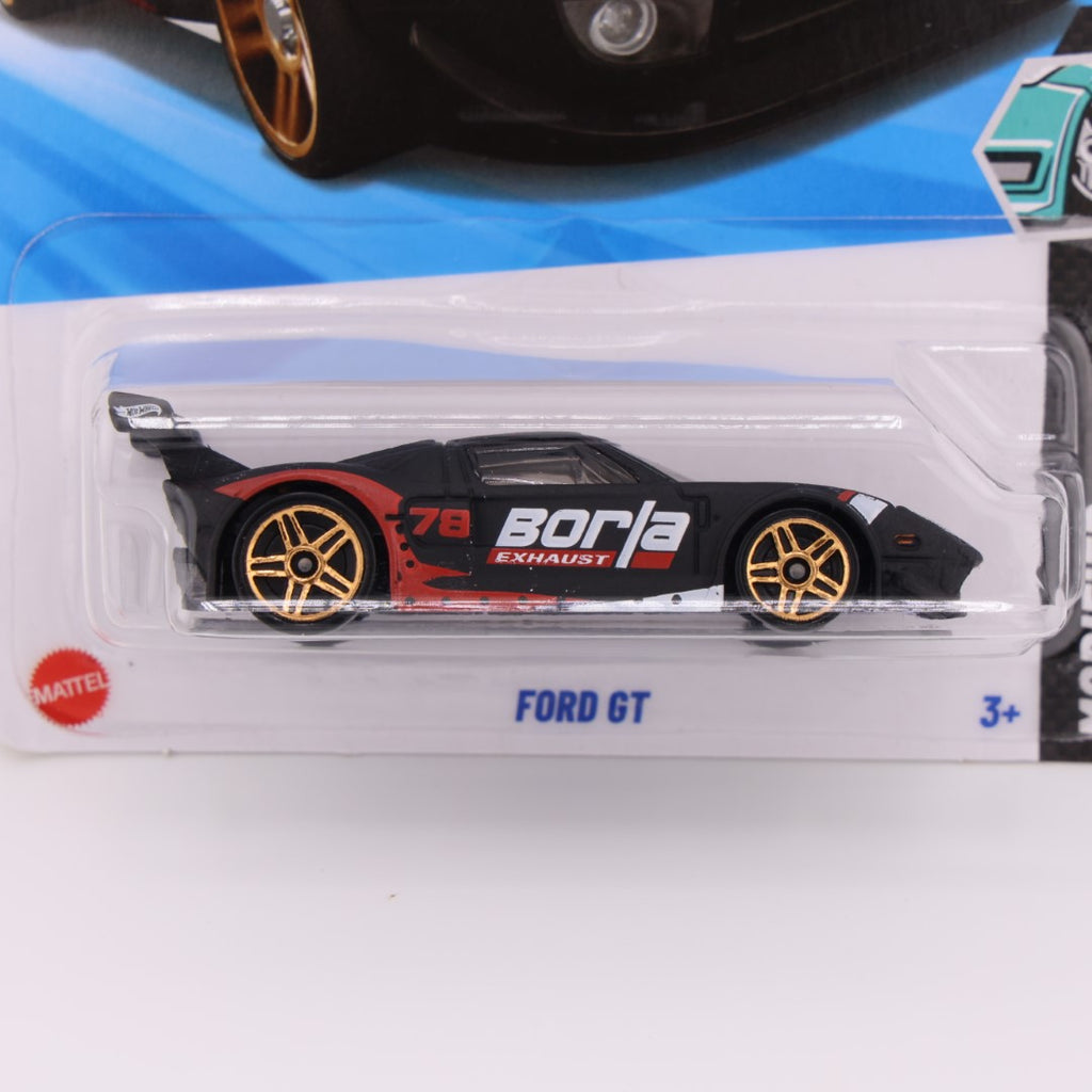 Ford GT Matte Black - 1:64 Hot Wheels
