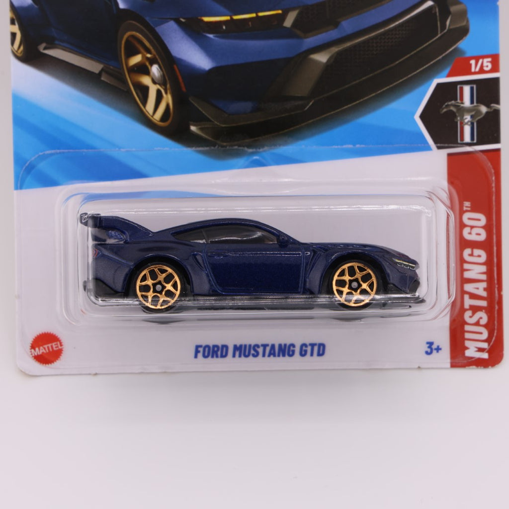 Ford Mustang GTD Night Blue - 1:64 Hot Wheels