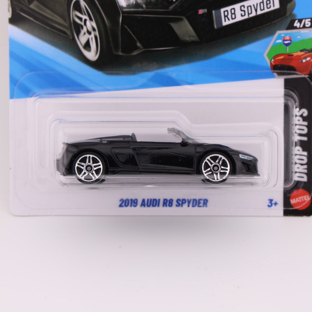 2019 Audi r8 Spyder Black - 1:64 Hot Wheels
