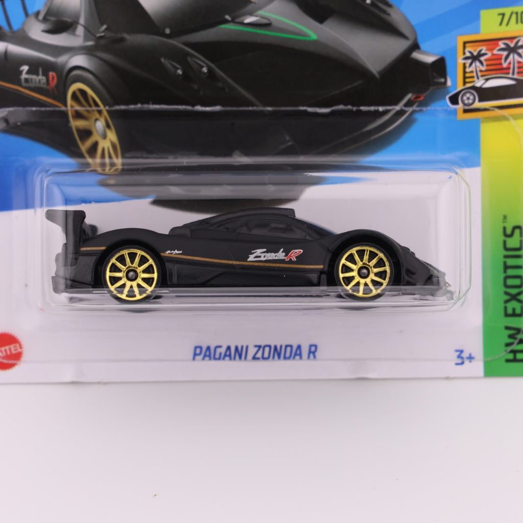 Pagani Zonda R Matte Black - 1:64 Hot Wheels